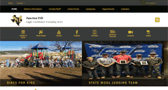 Desktop Screenshot of junctionisd.net