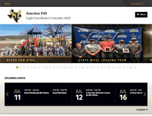 Tablet Screenshot of junctionisd.net